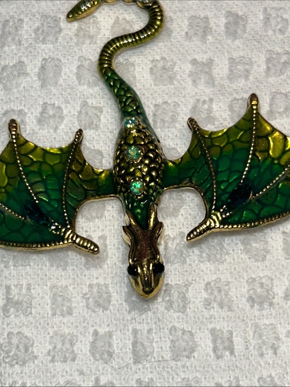 Fabulous Dragon 🐉 Brooch